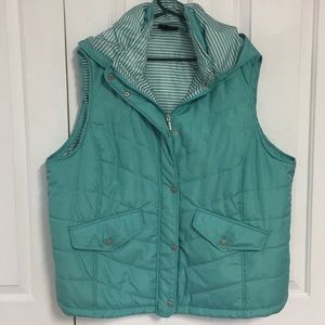 Teal vest